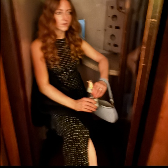 Zara Dresses & Skirts - Zara Rhinestone Polyamide Dress